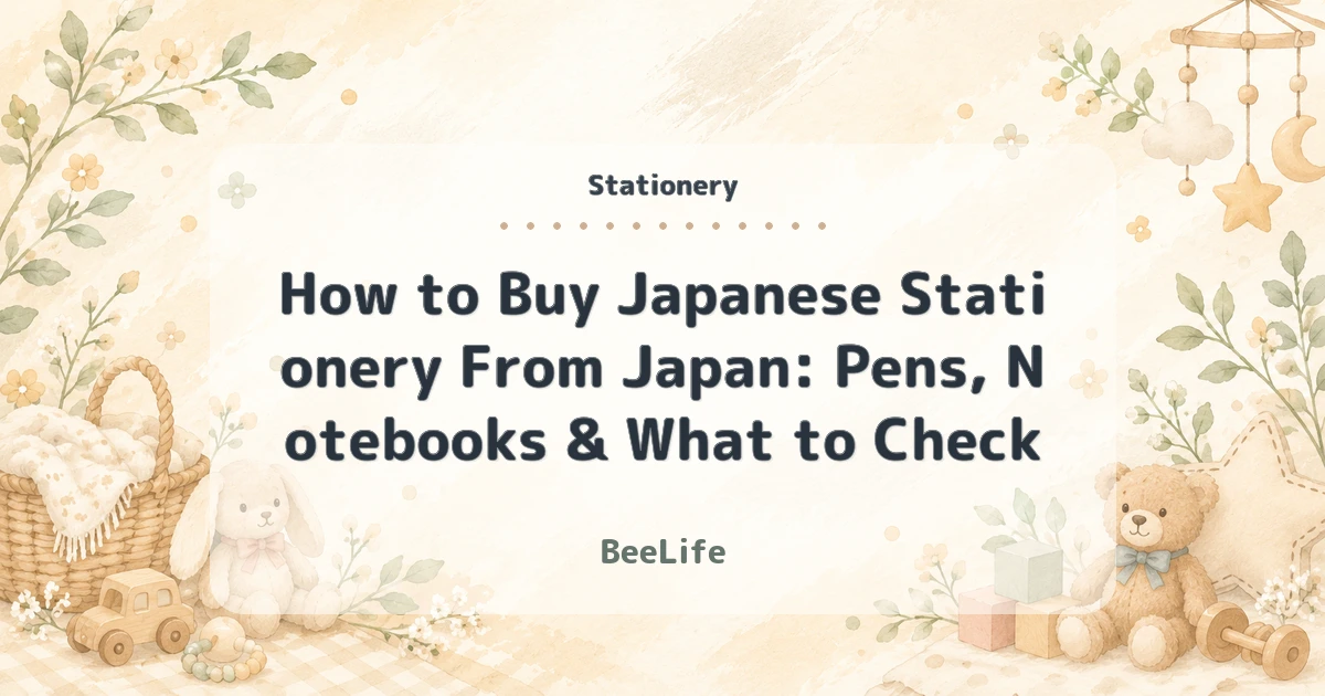 How to Buy Japanese Stationery From Japan: Pens, Notebooks & What to Check