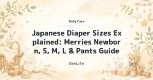 Japanese Diaper Sizes Explained: Merries Newborn, S, M, L & Pants Guide