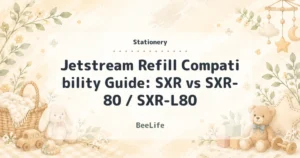 Jetstream Refill Compatibility Guide: SXR vs SXR-80 / SXR-L80