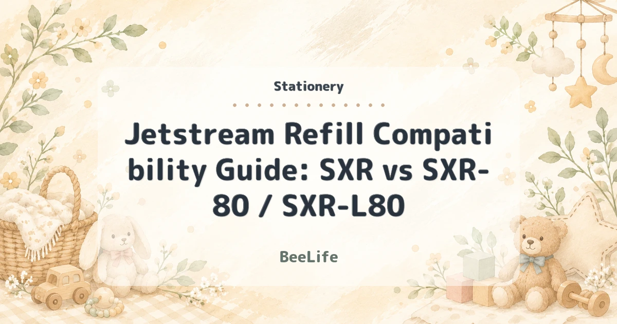 Jetstream Refill Compatibility Guide: SXR vs SXR-80 / SXR-L80